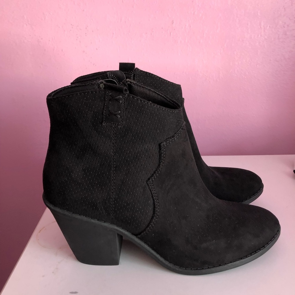 Black booties